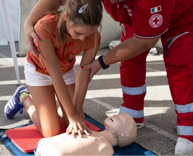 Attività di formazione e prevenzione in piazza a Padova