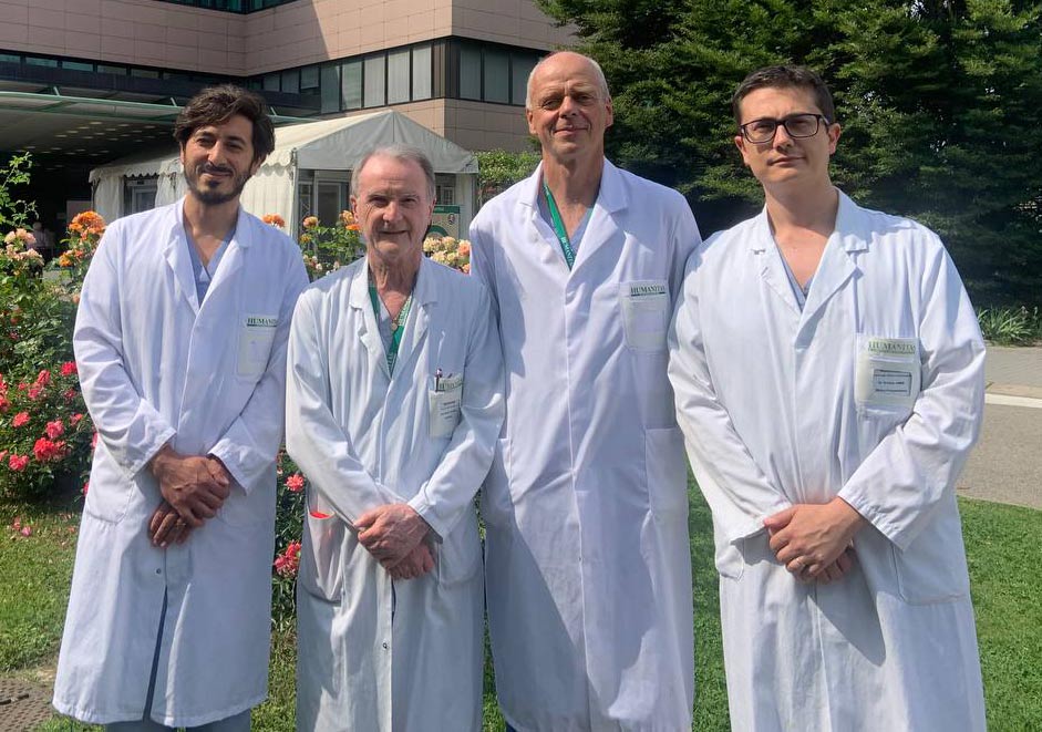 L'equipe chirurgica in Humanitas